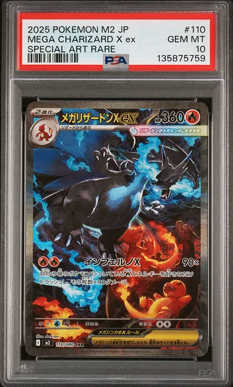 Mega Charizard X ex PSA 10
